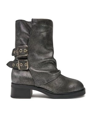 Obrázek produktu Steve Madden Polokozačky Bonfire SM11003415 Stříbrná