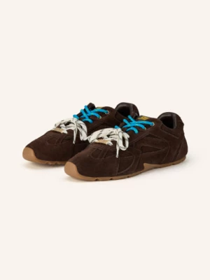 Obrázek produktu Steve Madden Tenisky Asiel tmavě hnědá / neonově modrá / bílá
