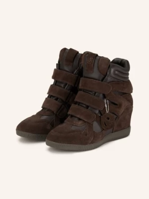 Obrázek produktu Steve Madden Vysoké Tenisky Mavis tmavě hnědá