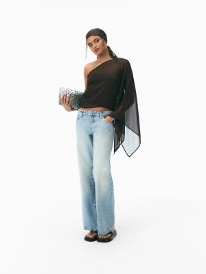 Obrázek produktu Stradivarius Asymetrická Pelerína Brown