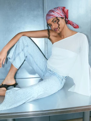Obrázek produktu Stradivarius Asymetrická Pelerína Ecru