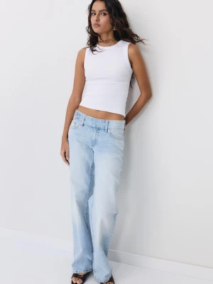 Obrázek produktu Stradivarius B04 Základní Vypasovaný Top Bez Rukávů White
