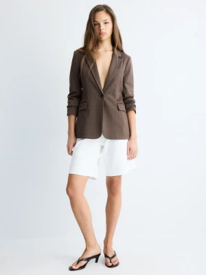 Obrázek produktu Stradivarius Blejzr Slim Fit Brown