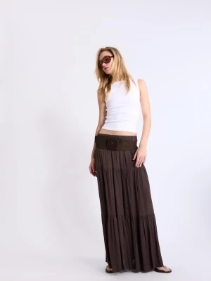 Obrázek produktu Stradivarius Boho Midi Sukně Brown