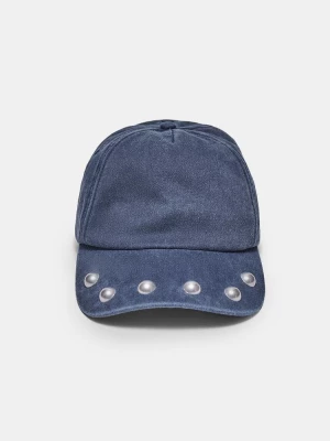 Obrázek produktu Stradivarius Čepice S Nýty S Opraným Efektem Blue