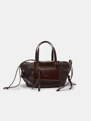 Obrázek produktu Stradivarius Crossbody Háčkovaná Kabelka Koš Brown
