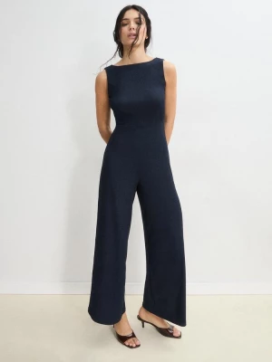 Obrázek produktu Stradivarius Dlouhý Rovný Overal Bez Rukávů Navy Blue