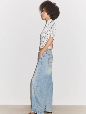 Obrázek produktu Stradivarius Džíny Barrel Low Waist Světle Modrá