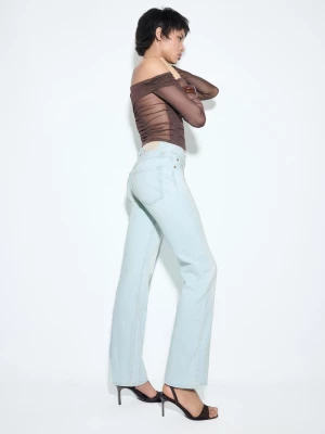 Obrázek produktu Stradivarius Džíny D98 Straight Fit Modrý Denim