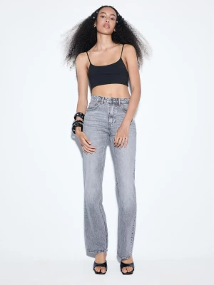 Obrázek produktu Stradivarius Džíny D98 Straight Fit Středně Šedá