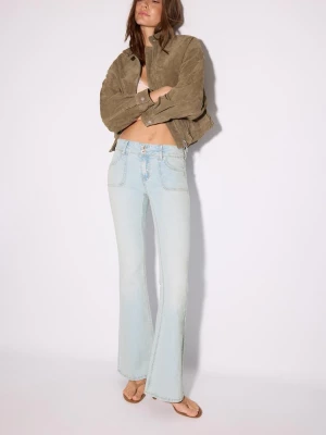 Obrázek produktu Stradivarius Džíny Low Waist S Kapsou A Švy Modrý Denim