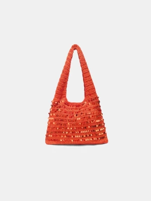 Obrázek produktu Stradivarius Flitrová Kabelka Přes Rameno Orange