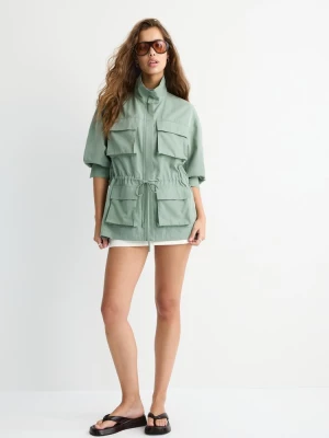 Obrázek produktu Stradivarius Fluida Utility Parka Khaki