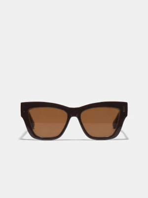 Obrázek produktu Stradivarius Hranaté Kočičí Brýle S Detailem Brown