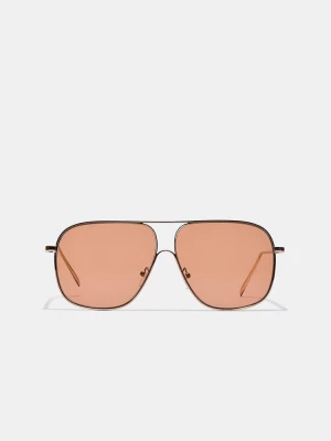 Obrázek produktu Stradivarius Hranaté Letecké Sluneční Brýle Pastel Pink