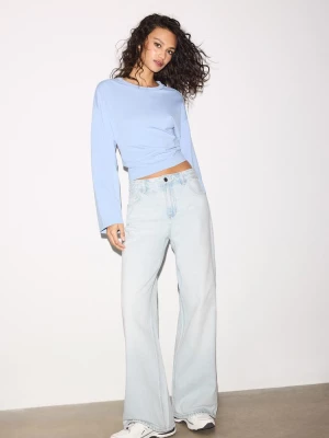 Obrázek produktu Stradivarius Jeans Široké Nohavice Modrý Denim