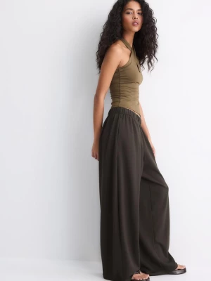 Obrázek produktu Stradivarius Jogger Kalhoty Měkkým Omakem A Záševky Brown S