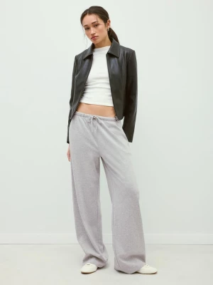 Obrázek produktu Stradivarius Jogger Kalhoty Se Širokými Nohavicemi Grey Melange