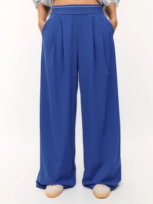 Obrázek produktu Stradivarius Joggery Palazzo S Gumou V Pase Royal Blue