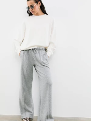 Obrázek produktu Stradivarius Joggery Wide Leg S Měkkým Dotykem Grey Melange