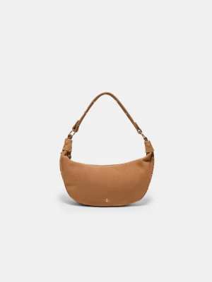 Obrázek produktu Stradivarius Kabelka Přes Rameno S Cvočky Ze 100% Kůže Beige