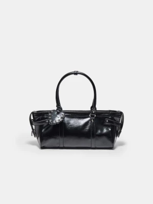 Obrázek produktu Stradivarius Kabelka Přes Rameno S Detailem Srdce Black
