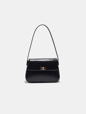 Obrázek produktu Stradivarius Kabelka Přes Rameno S Klopou Black