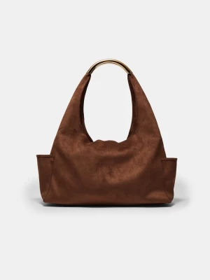 Obrázek produktu Stradivarius Kabelka Přes Rameno S Kovovým Uchem Brown