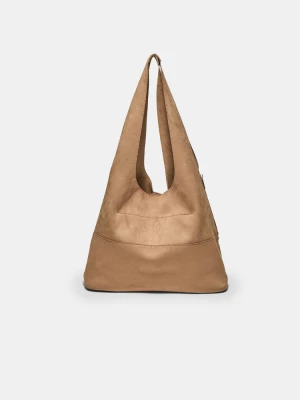 Obrázek produktu Stradivarius Kabelka Přes Rameno S Měkkým Omakem A Zipy Caramel