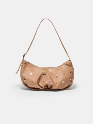 Obrázek produktu Stradivarius Kabelka Přes Rameno S Očky A Záhyby Caramel