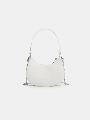 Obrázek produktu Stradivarius Kabelka Přes Rameno S Řetízkovým Popruhem White