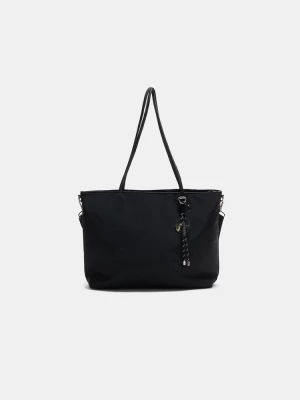 Obrázek produktu Stradivarius Kabelka Shopper S Přívěskem Black