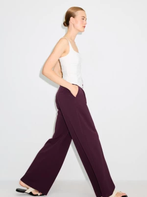 Obrázek produktu Stradivarius Kalhoty Společenské, Jemné Na Dotek Purple