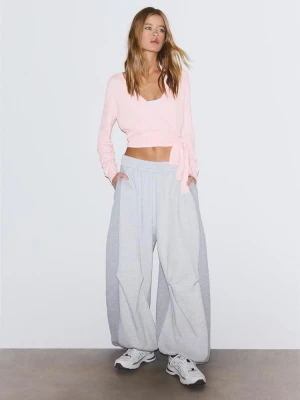 Obrázek produktu Stradivarius Kardigan Se Zavinovacím Střihem Pastel Pink