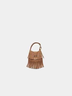 Obrázek produktu Stradivarius Klíčenka S Třásněmi Na Tašku Beige