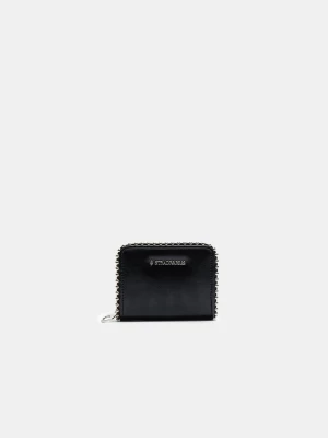 Obrázek produktu Stradivarius Kompaktní Peněženka Na Karty S Detailem Kuliček Black
