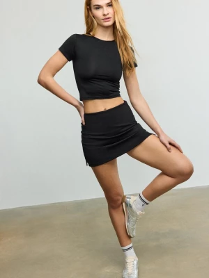 Obrázek produktu Stradivarius Krátká Sportovní Kalhotová Sukně Black