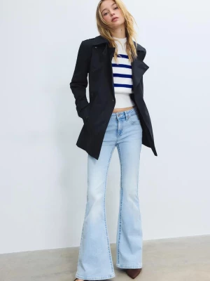 Obrázek produktu Stradivarius Krátký Základní Trenčkot Navy Blue