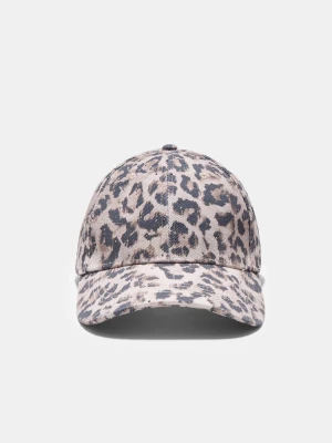 Obrázek produktu Stradivarius Kšiltovka S Leopardím Potiskem A Třpytkami Beige