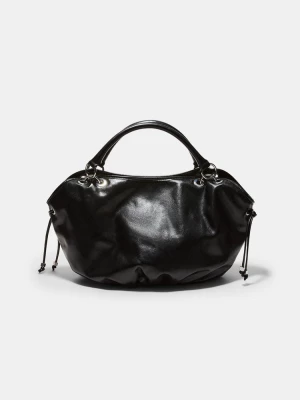 Obrázek produktu Stradivarius Kulatá Shopper Taška S Kovovými Detaily Black