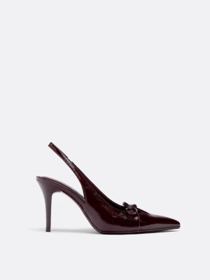 Obrázek produktu Stradivarius Lodičky S Mašlí Burgundy