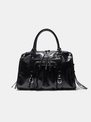 Obrázek produktu Stradivarius Maxi Bowling Crossbody Kabelka Black