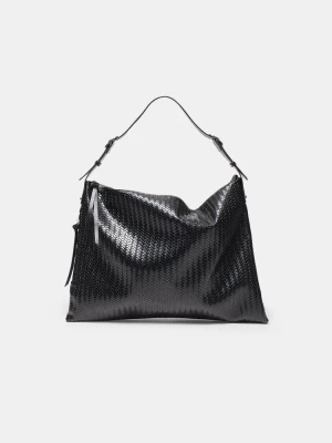 Obrázek produktu Stradivarius Měkká Taška Přes Rameno Na Zip Black