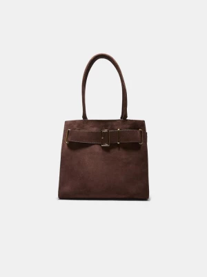 Obrázek produktu Stradivarius Městská Shopper Kabelka S Přezkou Brown