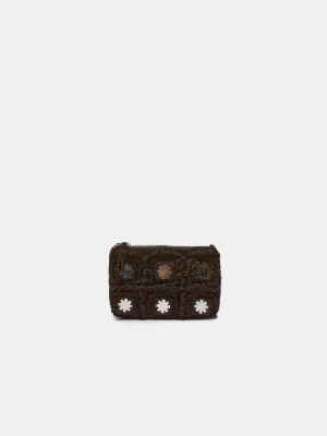 Obrázek produktu Stradivarius Mini Háčkovaná Crossbody Se Zrcátky Brown