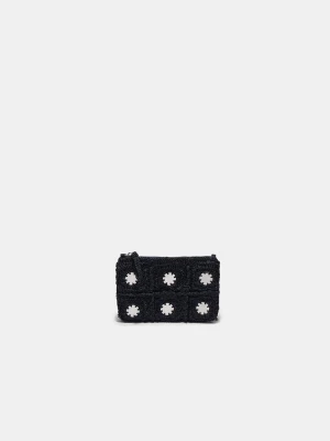 Obrázek produktu Stradivarius Mini Háčkovaná Crossbody Se Zrcátky Navy Blue