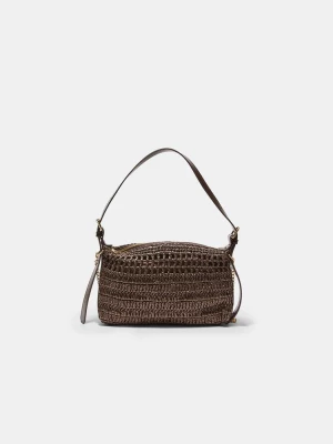 Obrázek produktu Stradivarius Mini Háčkovaná Taška Přes Rameno Brown