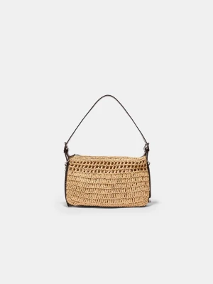 Obrázek produktu Stradivarius Mini Háčkovaná Taška Přes Rameno Ecru