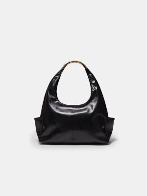 Obrázek produktu Stradivarius Mini Kabelka Přes Rameno S Kovovým Uchem Black
