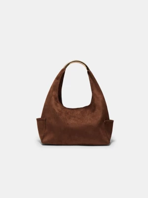 Obrázek produktu Stradivarius Mini Kabelka Přes Rameno S Kovovým Uchem Brown